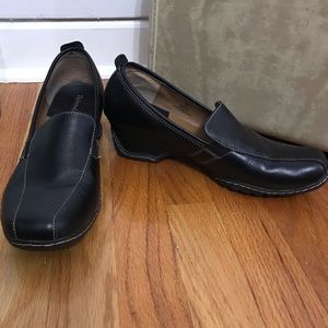 Bjorndal Black leather loafers.